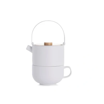 Afbeelding van Bredemeijer Tea for one Umea white 500ml