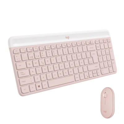 Afbeelding van Toetsenbord en draadloze muis Logitech MK470 Qwerty Spaans