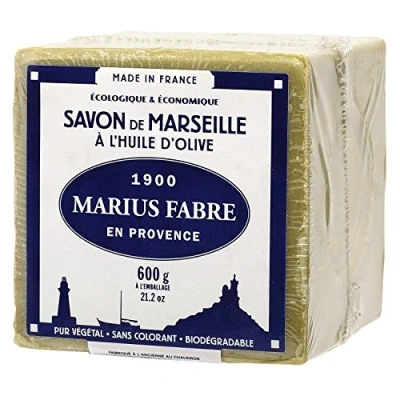 Afbeelding van Marius Fabre Zeep de Marseille met olijfolie kubus 600 g