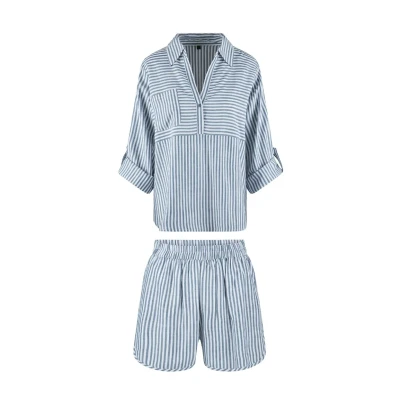 Afbeelding van Lingadore SET Pyjama, Dames, Maat: Small, Legion blue stripe