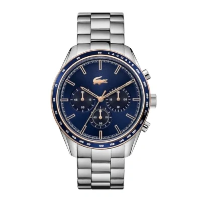 Image de Lacoste Montre Chronographe à Quartz pour homme avec Bracelet en Acier Inoxydable argenté 2011081
