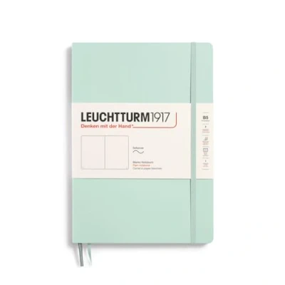 Afbeelding van Leuchtturm1917 B5 Composition Notitieboek met zachte kaft blanco Mint