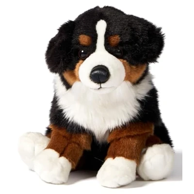 Afbeelding van Uni Toys zittende Berner hond 25 cm (hoogte) pluche huisdier