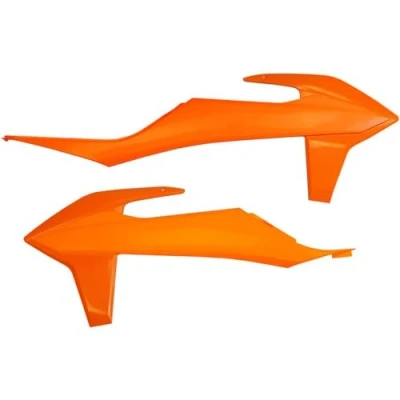 Afbeelding van UFO Radiateurkappen KTM SX125 SX250 SX150 SXF250 SXF350 SXF450 EXC200 EXC F250 EXC300 F350 F450 2019 2022 Oranje
