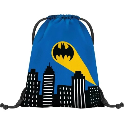Afbeelding van Gymtas voor kleuterschool, sporttas jongens en meisjes, kinderen, Batman Blauw