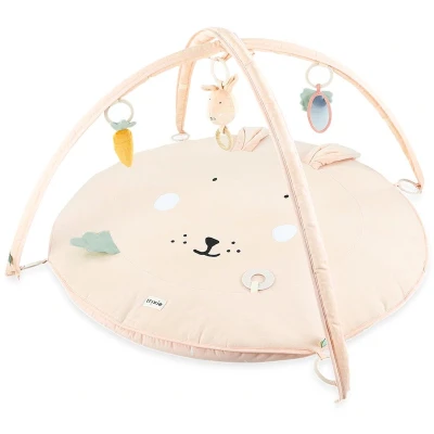 Afbeelding van Trixie Speelmat/ Activiteitenboog Mrs. Rabbit Speelboog voor Baby Zachte Speeltapijt konijn Roze