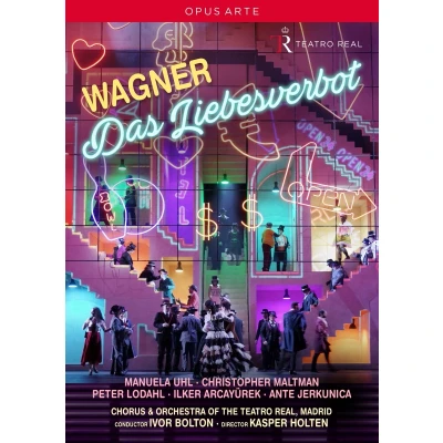 Afbeelding van Teatro Real Choir &amp; Orchestra, Ivor Bolton Wagner: Das Liebesverbot (DVD)