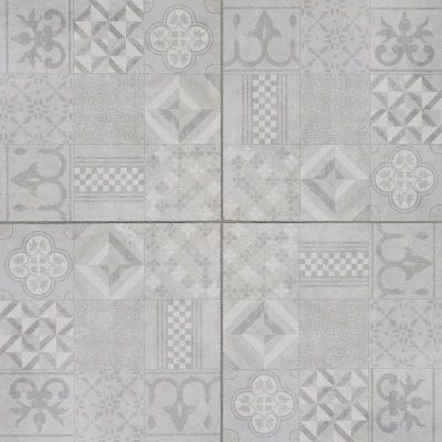 Afbeelding van MBI GeoCeramica Mosaik Grey 60x60x4 cm terras &amp; tuintegel