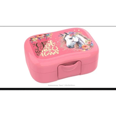 Afbeelding van Snack box Paard, box, Lunch Buddies: Koekendoosje &quot;Paard&quot;