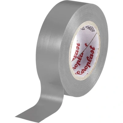 Afbeelding van Coroplast 1674 Isolatietape Grijs (l x b) 10 m 15 mm 1 stuk(s)