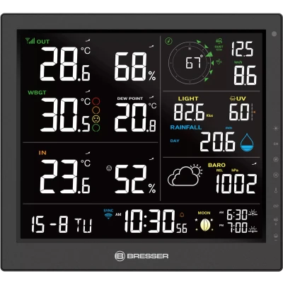 Afbeelding van Bresser Weerstation MeteoTemp JW Wifi 8 in 1 Sensor