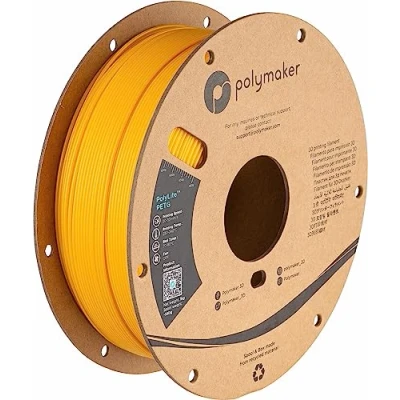 Afbeelding van Polymaker PB01006 PolyLite Filament PETG Hittebestendig, Hoge treksterkte 1.75 mm 1000 g Geel 1 stuk(s)