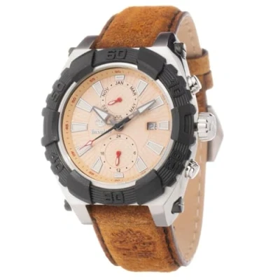 Afbeelding van Timberland Bruin Leren Horloge Met 24 Uur Functie