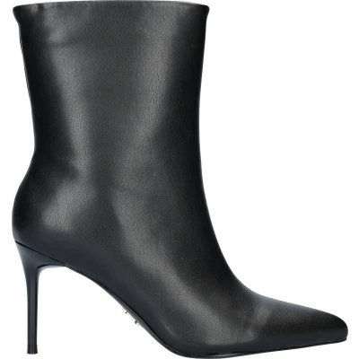 Afbeelding van Steve Madden dames Lyricals enkellaarsje in de kleur Zwart, maat: 41