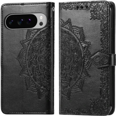 Afbeelding van imoshion Mandala Bookcase voor de Google Pixel 10 Pro XL Zwart