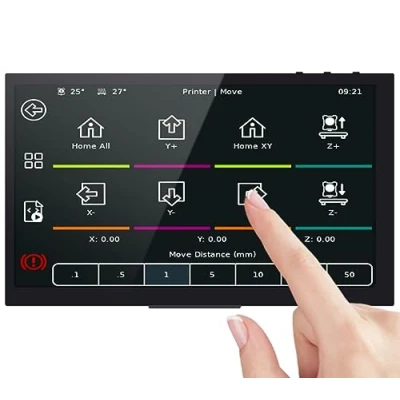 Afbeelding van BIGTREETECH Pi TFT50 V2.0 Raspberry capacitief LCD aanraakscherm Ondersteunt de DSI display interface Directe lezer en 5 aanraakpunten