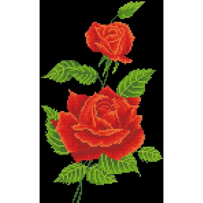Afbeelding van Dimaond Dotz® Red Rose Corsage Diamond Painting (35x50 cm)