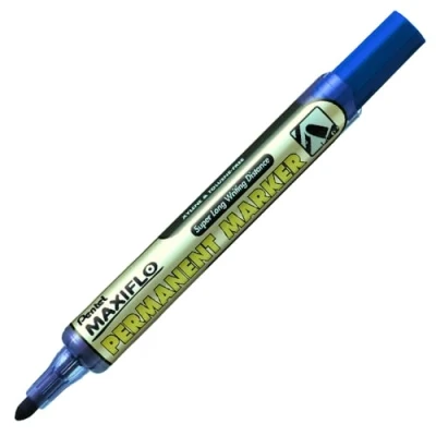 Afbeelding van Viltstift Pentel NLF50 maxiflo rond blauw 1.5 3mm