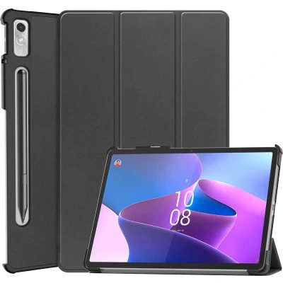 Afbeelding van iMoshion Tablet Hoes Geschikt voor Lenovo Tab P11 Pro (2nd gen) Trifold Bookcase Zwart