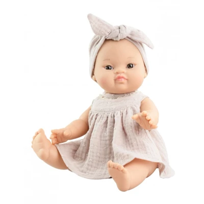 Afbeelding van Paola reina babypop gordi meisje johana jurk 34 cm
