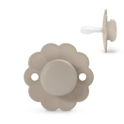 Afbeelding van Suavinex Wonder Reversible Gray Clouds 6 18m Silicone Fopspeen SXSWP2084208