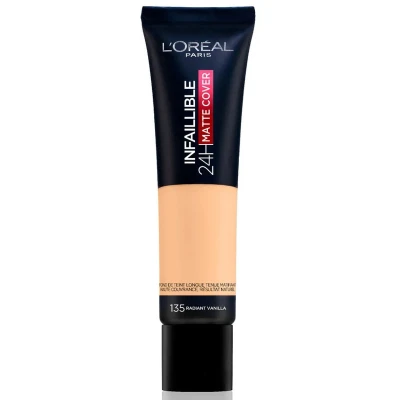 Afbeelding van L&#039;oréal Paris Infaillible 32h Matte Cover Foundation #135 radiant Vanilla 30 Ml