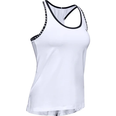 Afbeelding van Under Armour Knockout TANK Top, Dames, Maat: XS, White/black