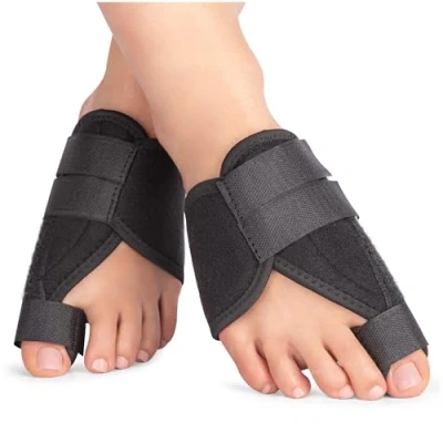 Afbeelding van HALUTO Hallux Valgus Corrector Brace Effectieve spalk ter verlichting van pijn en ondersteuning de voetcorrectie Bunion Splint