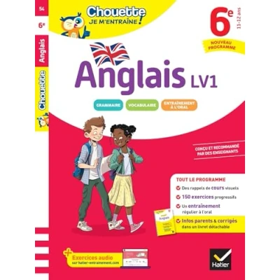 Afbeelding van Anglais 6ème LV1 Niveau A1+A2, Cycle 3 Workbook