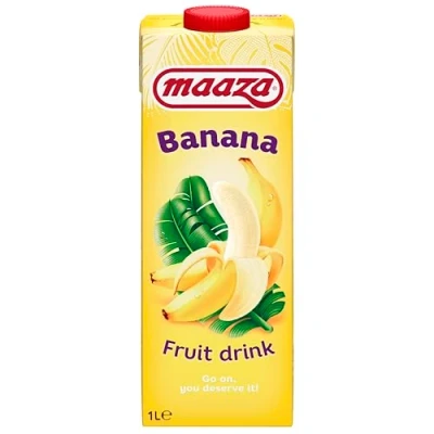 Afbeelding van Maaza Banane 6x1L Bananensap 1 liter