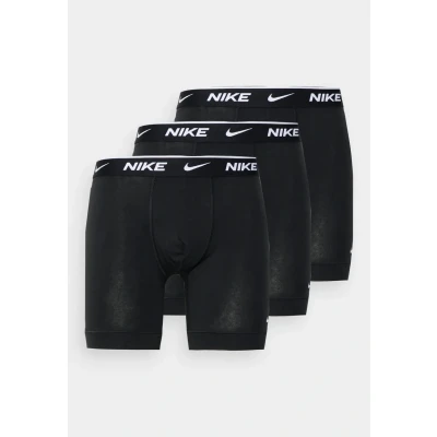 Afbeelding van Nike Underwear Brief 3 PACK Onderbroeken, Heren, Maat: XS, Black/black/black