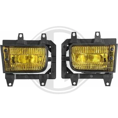 Afbeelding van DIEDERICHS 1211688 Mistlampenset BMW: 3 Convertible
