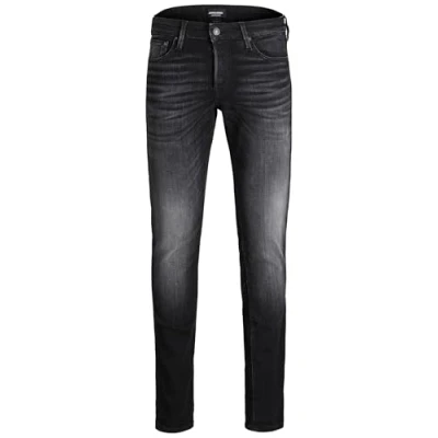 Image de Jack &amp; Jones Jeans Homme, Jean Noir, 33W / 32L