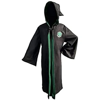 Afbeelding van Badjas Harry Potter &quot;Slytherin&quot; Ladies size hooded oversized