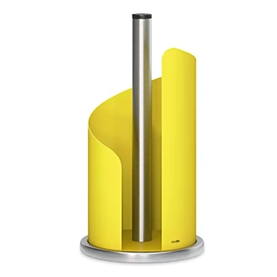 Afbeelding van stardis Keukenrolhouder, roestvrij staal/mat gecoat Ø 15 cm rolhouder Lemon Geel