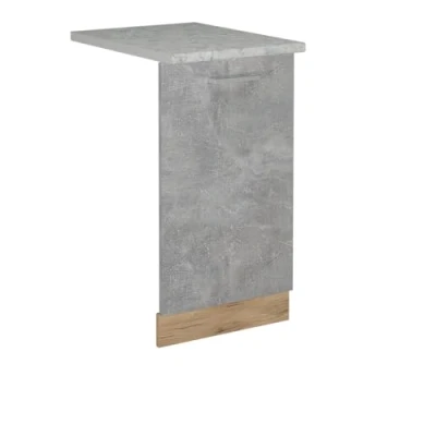 Afbeelding van Vicco R Line Vaatwasser deksel 45 cm , WB Marmer Beton