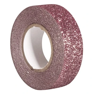 Image de bande scintillante rose antique 15mmx5m