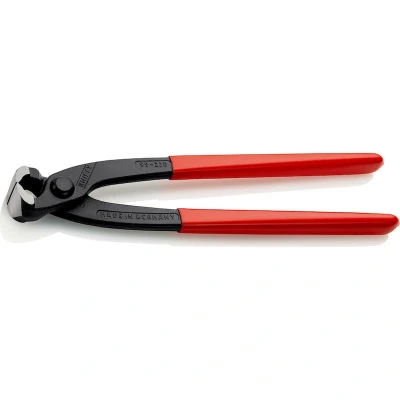 Image de KNIPEX 99 01 220 pince de montage (pince à rabitz et tresses) plastifiée noire atramentisée mm