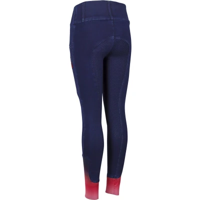 Afbeelding van Harry&#039;s Horse Rijlegging LouLou Denim Full Grip Dress Blues 152