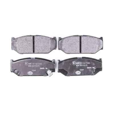 Afbeelding van HELLA 8DB 355 015 751 Remblokkenset Met akoestische slijtagewaarschuwing SUZUKI: Jimny Off Road, SWIFT 4, 3