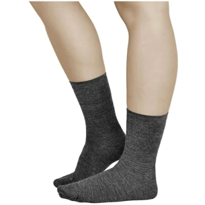 Afbeelding van VITSOCKS Warme sokken 80% merino wol fijne dames (3 paar) zacht comfortabel, Grijs