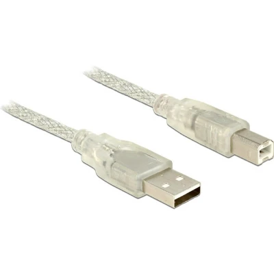 Afbeelding van DeLOCK USB kabels 1.5m, USB2.0 A/USB2.0 B