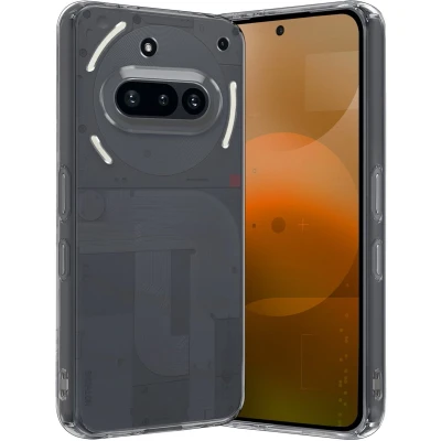Afbeelding van Hoesje Geschikt voor Nothing Phone 3a Siliconen Cover Case Hoes (3a) Back Transparant
