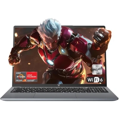 Afbeelding van ACEMAGIC laptop, AMD Ryzen 7 5700U, 16 GB RAM, 512 SSD, toetsenbord met achtergrondverlichting voor inch FHD Notebook, Radeon RX Vega 8 Graphics, WiFi 6, metalen behuizing, 54 batterij