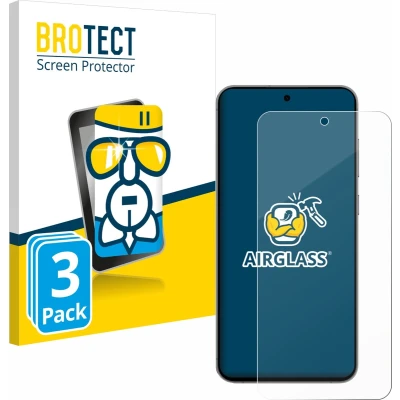 Afbeelding van BROTECT Screenprotector voor Samsung Galaxy S24 FE Folie Beschermfolie Beschermglas transparant (3 Stuks)