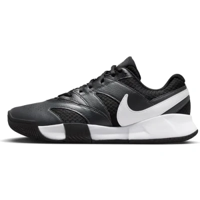 Afbeelding van Nike Performance Court LITE 4 Tennisschoenen voor alle ondergronden, Heren, Maat: 48.5, Black/white/anthracite Schoenen