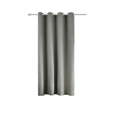 Afbeelding van WOLTU® 1 stuk verduisteringsgordijn van polyester, ondoorzichtig, ophanging met ogen, 135 x 175 cm, VH5867 crèmekleurig
