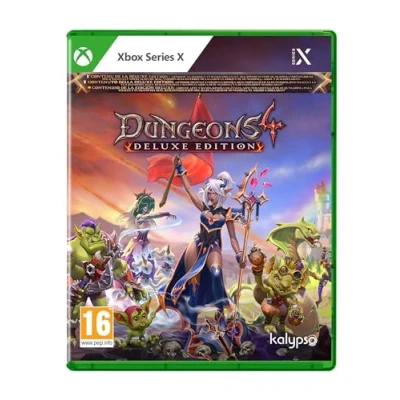 Afbeelding van Xbox One Series X videogame Microids Dungeons 4 Deluxe edition (FR)