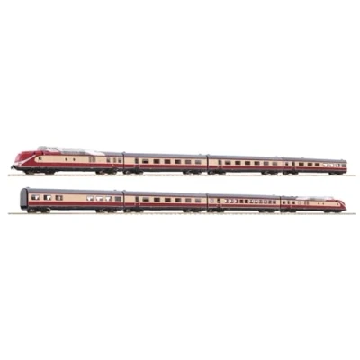Afbeelding van Fleischmann 7760001 N 8 delige set turbinemotoren BR 602 van de DB