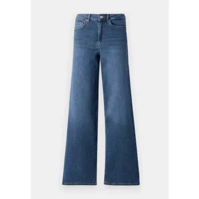 Afbeelding van Only Jeans Onlmadison Blush Hw Wide Dnm Tai853 15338787 Special Blue Grey Denim Dames Maat W28 X L34